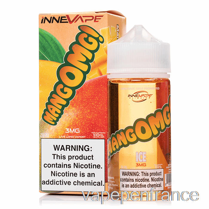 Manguemg! Glace - E-liquide Innevape - Stylo Vape 100ml 0mg